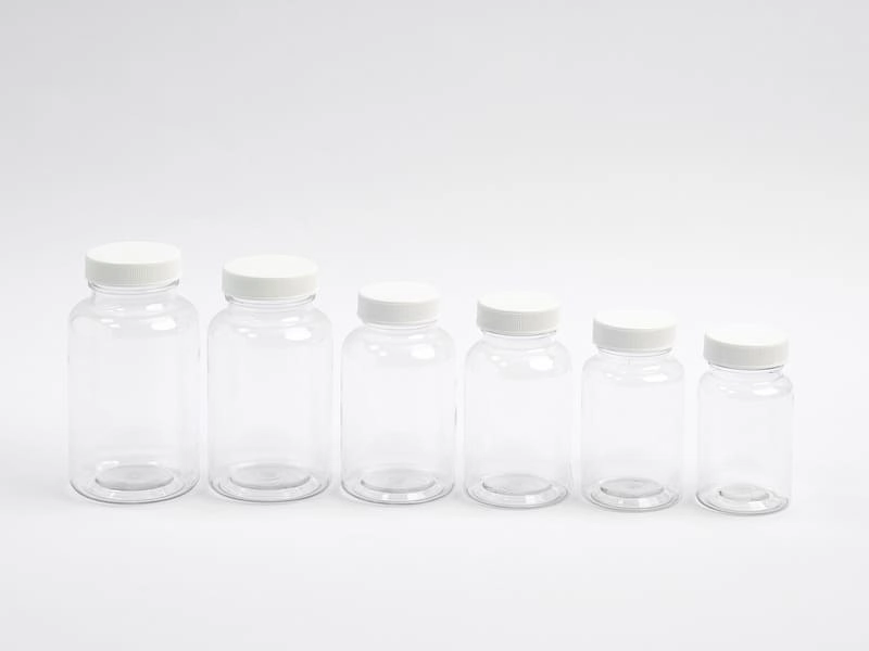 透明塑膠廣口瓶